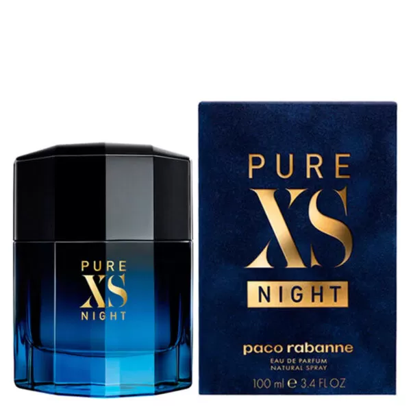 Perfume Paco Rabanne Pure XS Night 100ml EDP - Imagen 2