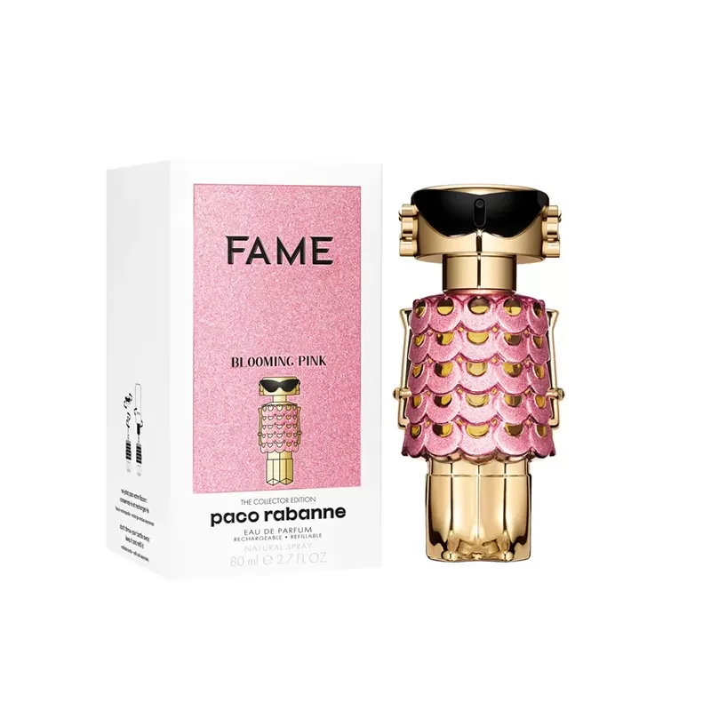 Perfume Paco Rabanne Fame Blooming Pink Edp 80ml - Imagen 3
