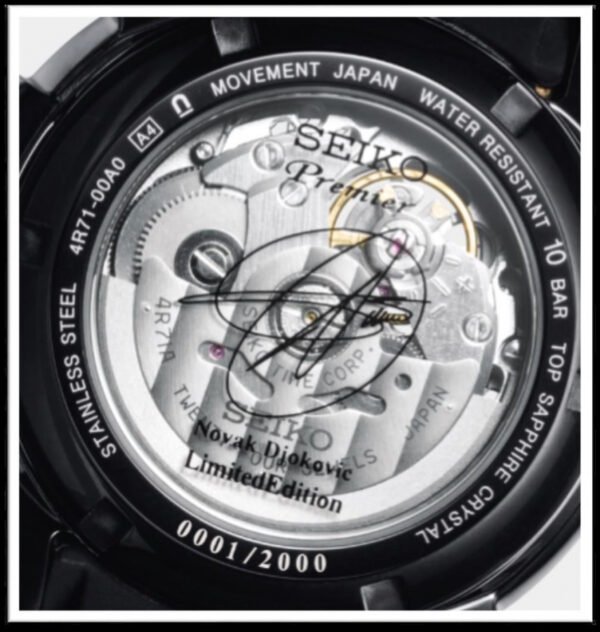 Seiko Novak Djokovic Edición Limitada SSA375J1
