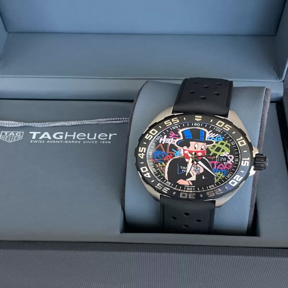 Reloj Tag Heuer Quartz (WAZ1117.FT8023) Formula 1 Edición Especial Alec Monopoly ...