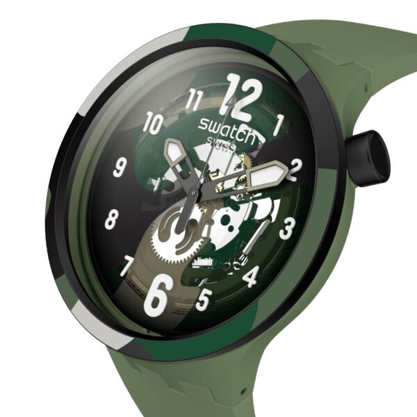 Reloj Swatch Look Right Thru Green Pay SB05G1085-300