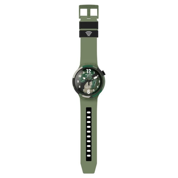 Reloj Swatch Look Right Thru Green Pay SB05G1085-300