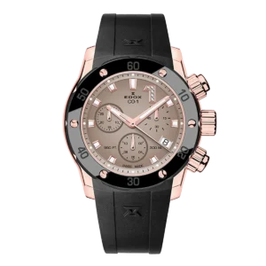 Edox CO-1 Chronolady 10255-37RCA-BRDR