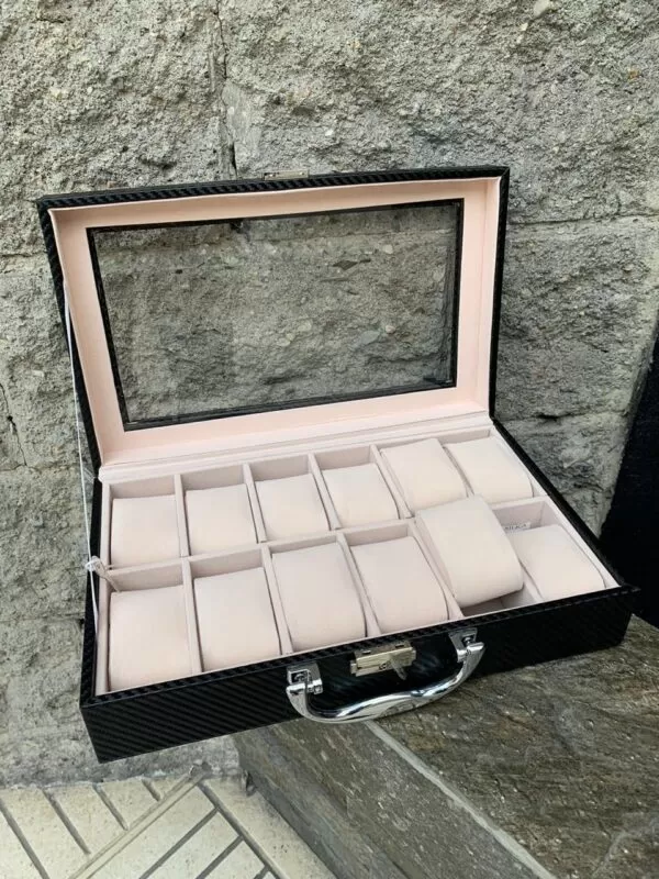 Estuche Organizador de Relojes 12 Puestos