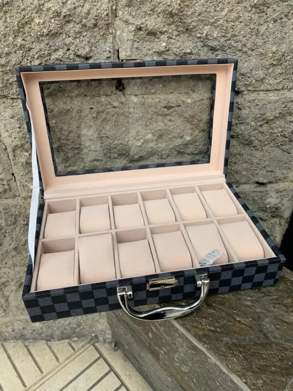 Estuche Organizador de Relojes 12 Puestos