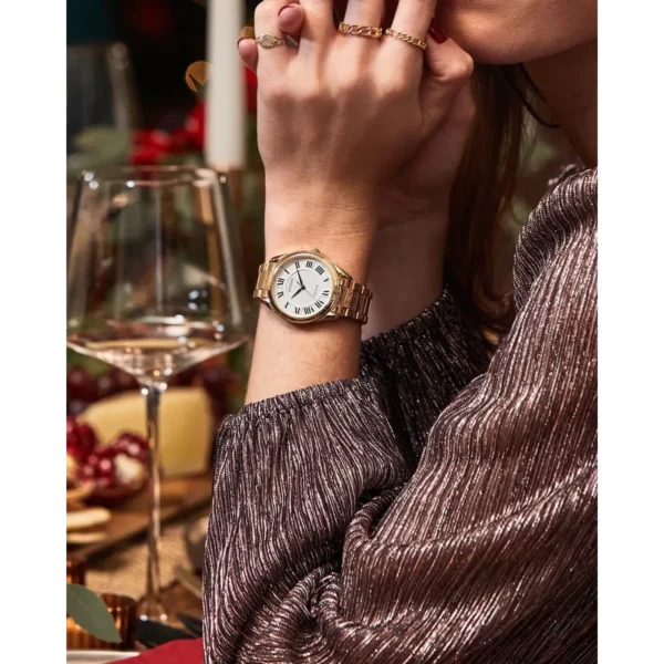 Citizen Arezzo EM0973-55A - reloj clásico para mujer con movimiento Eco-Drive y cristal de zafiro