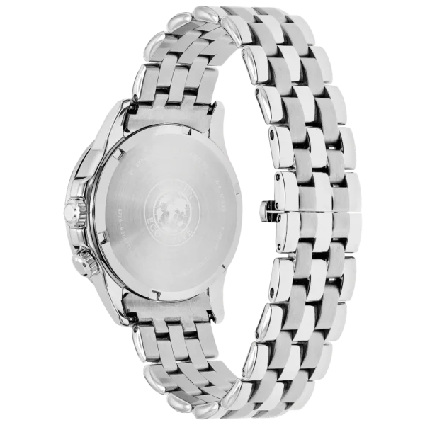 Citizen BU2021-51L con cristal mineral, diseño ejecutivo y funciones globales