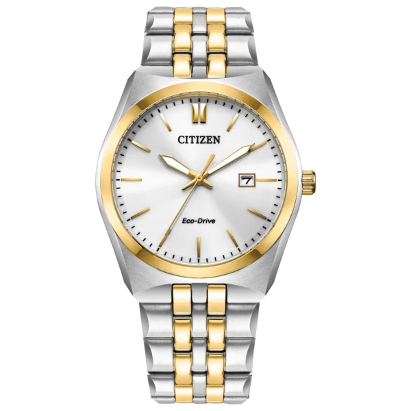 Citizen Corso BM7334-58B - reloj bicolor con esfera blanca y tecnología Eco-Drive