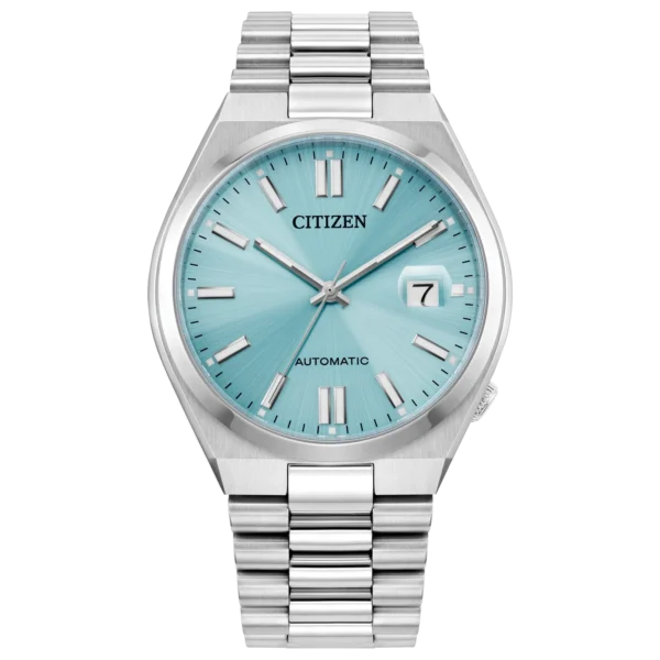 Citizen TSUYOSA NJ0151-53M - diseño moderno con correa de acero inoxidable y resistencia al agua de 50m
