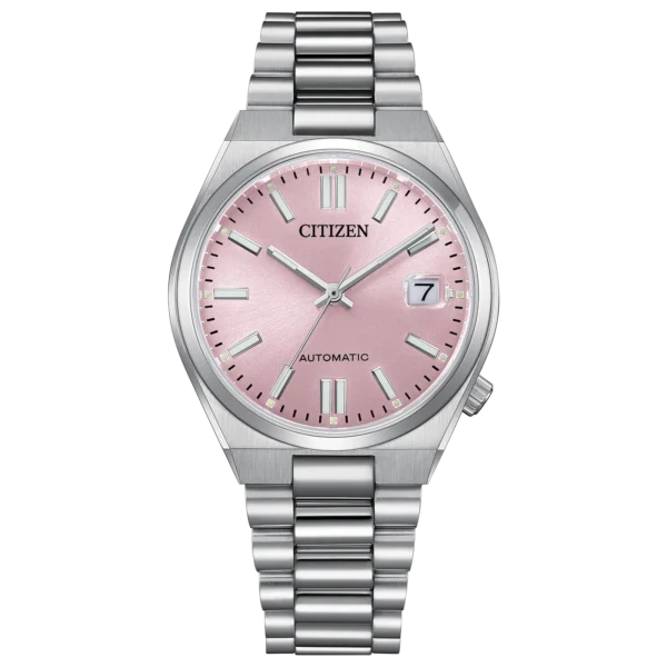 Citizen Tsuyosa NJ0200‑50Z esfera rosa y brazalete acero