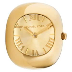 Michael Kors Rylee MK4847 - reloj anillo dorado con esfera de números romanos.