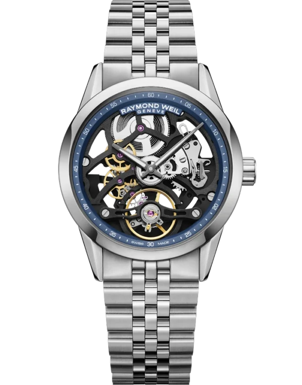 Raymond Weil Freelancer Skeleton 2783-ST-50000 - reloj automático suizo con diseño esqueletado