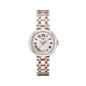 Vista frontal del Tissot Bellissima elegante para mujer