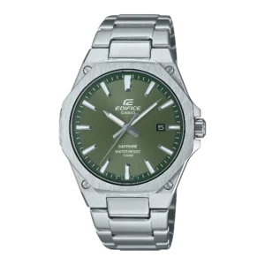 Casio EFR-S108D-3AVUDF - reloj deportivo delgado con esfera verde y cristal de zafiro en Colombi