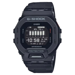 Reloj inteligente Casio G-Shock GBD-200-1DR para entrenamiento, disponible en Mundo Reloj Barranquilla