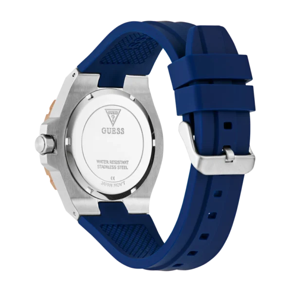 Guess GW0906G3 de acero reciclado bicolor, con movimiento de cuarzo y resistencia al agua 50m, a la venta en Mundo Reloj Colombia