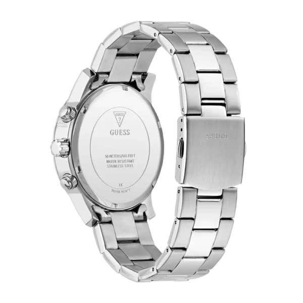 Guess GW0917G1 de acero inoxidable con movimiento de cuarzo, ideal para hombres con estilo