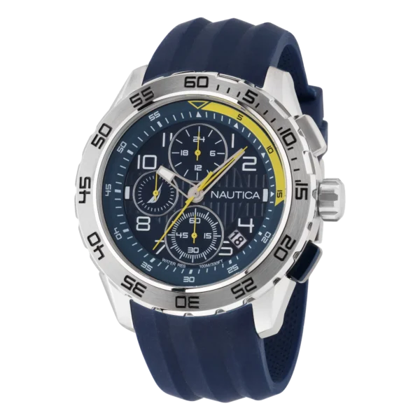 Reloj Nautica NAPPBS301 azul para hombre en muñeca – Mundo Reloj Barranquilla