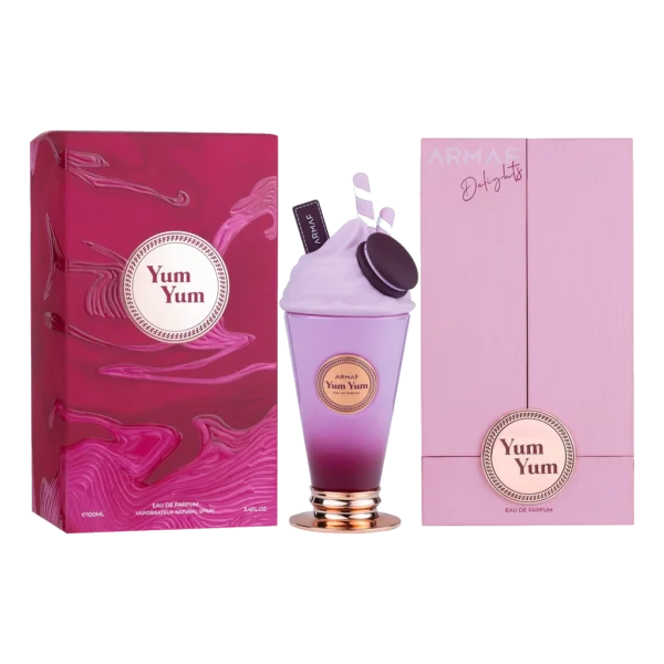 Frasco del perfume tropical Armaf Delights Yum Yum EDP 100ml para mujer, a la venta en Colombia