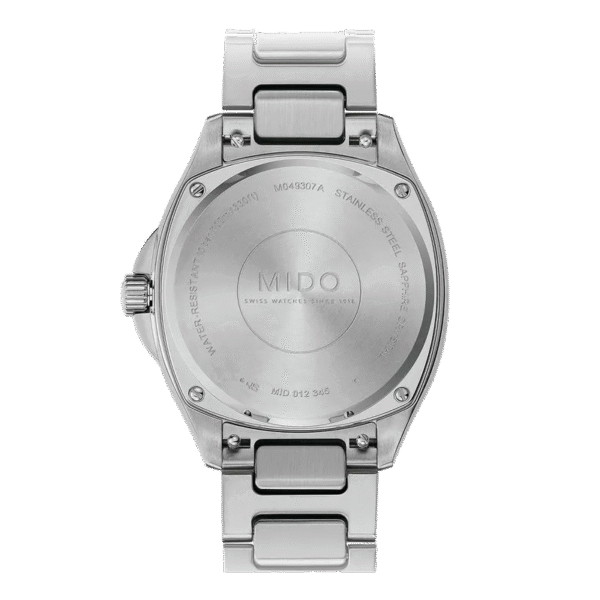 Empaque original del reloj MIDO Multifort TV – tienda de relojes premium