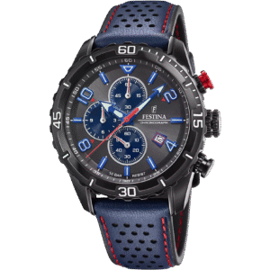 Reloj Festina Chrono Sport F20519/3 cronógrafo piel azul – Mundo Reloj Barranquilla