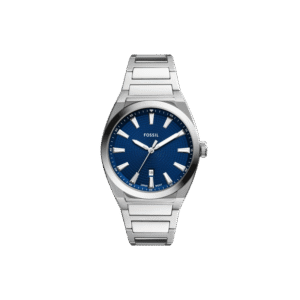 Reloj Fossil Everett FS5822 para hombre azul y acero - Mundo Reloj Barranquilla
