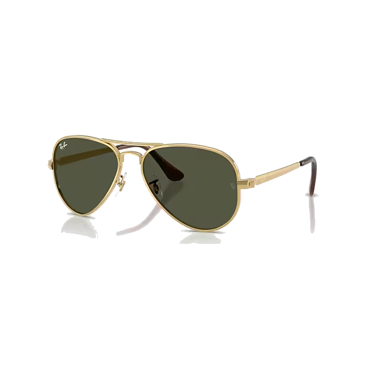 Ray‑Ban Aviator Max RB3925 en uso, estilo piloto clásico con montura dorada