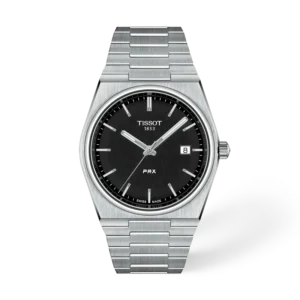 Reloj Tissot PRX 40mm cuarzo negro acero inoxidable para hombre en Barranquilla Colombia