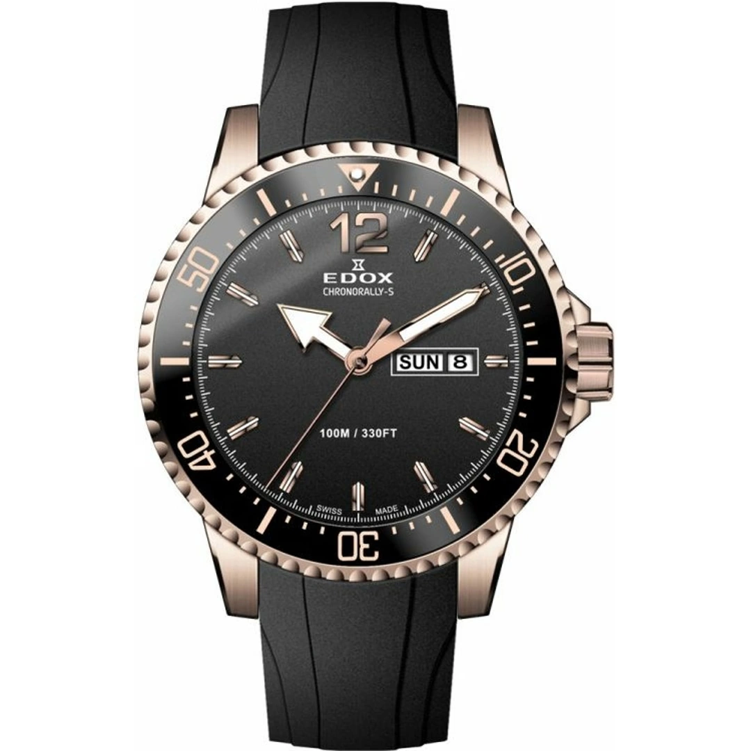 Reloj Edox Chronorally 8430037RCANBR